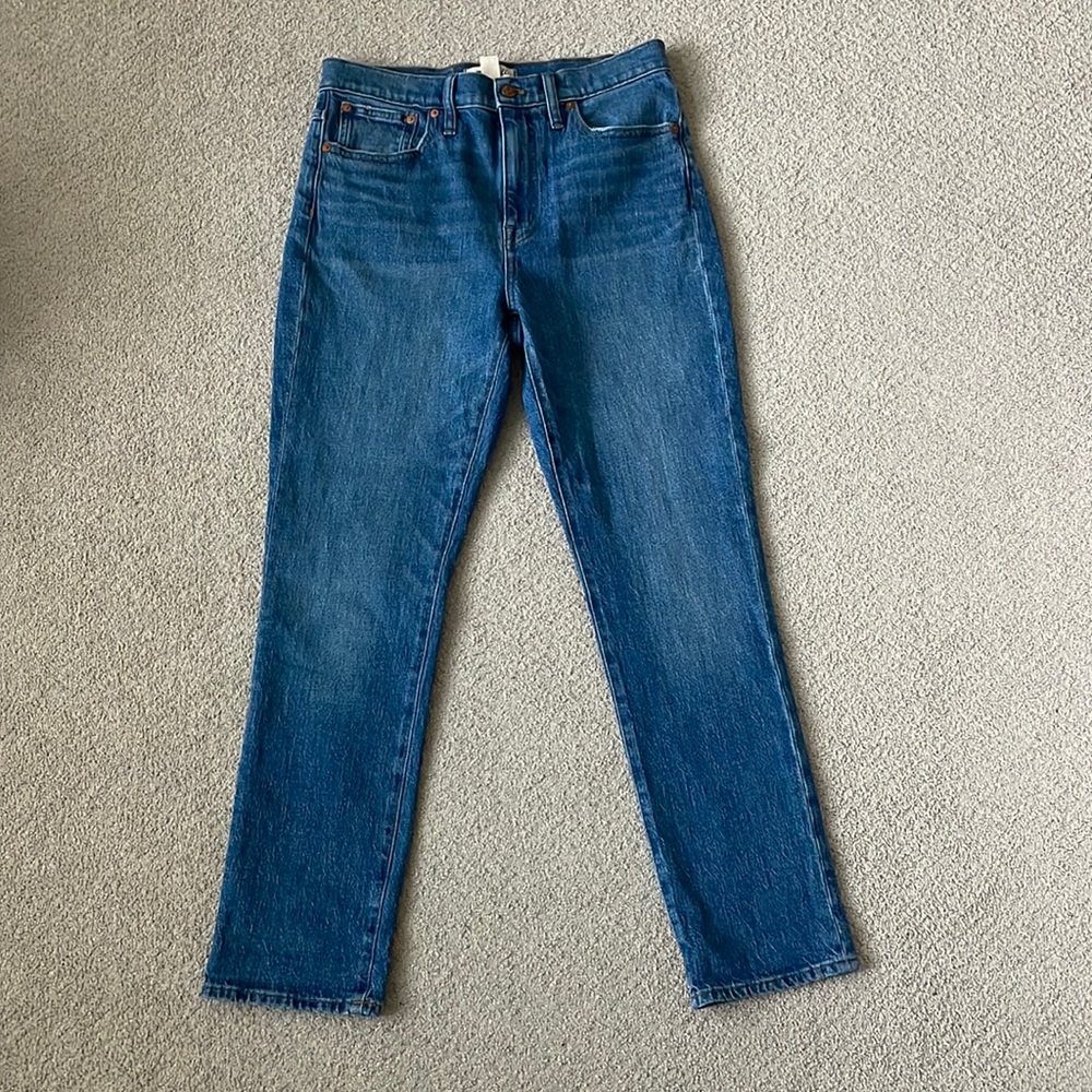 Madewell High Rise Slim Boy Jeans